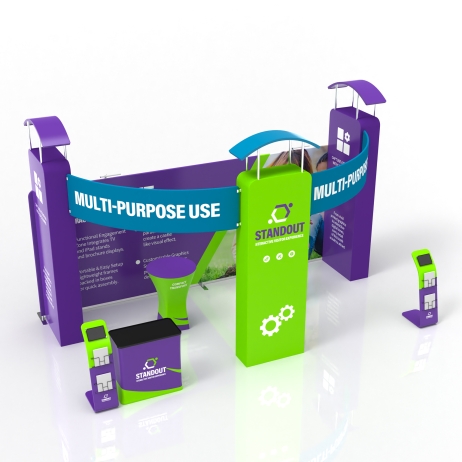 10x20 360° Backlit Booth 20.2