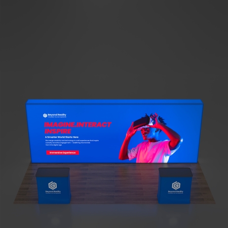 10x20 360° Backlit Booth 20.5