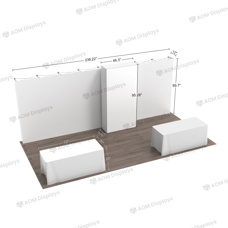 10x20 360° Backlit Booth 20.7