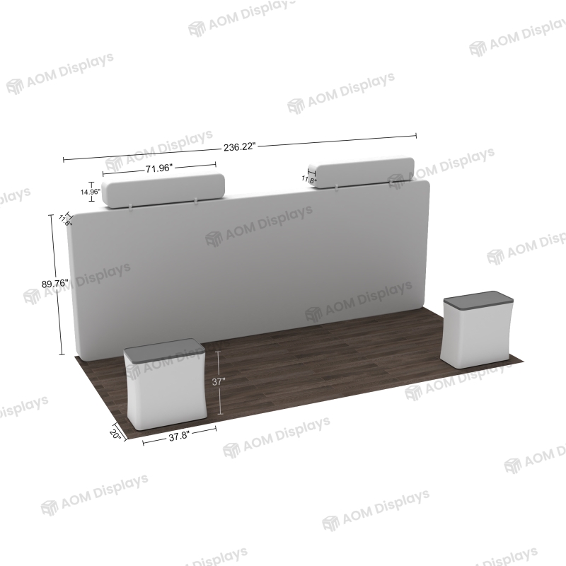 10x20 360° Backlit Booth 20.8