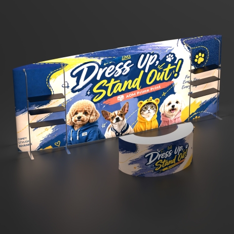 10x20 360° Backlit Booth 20.9