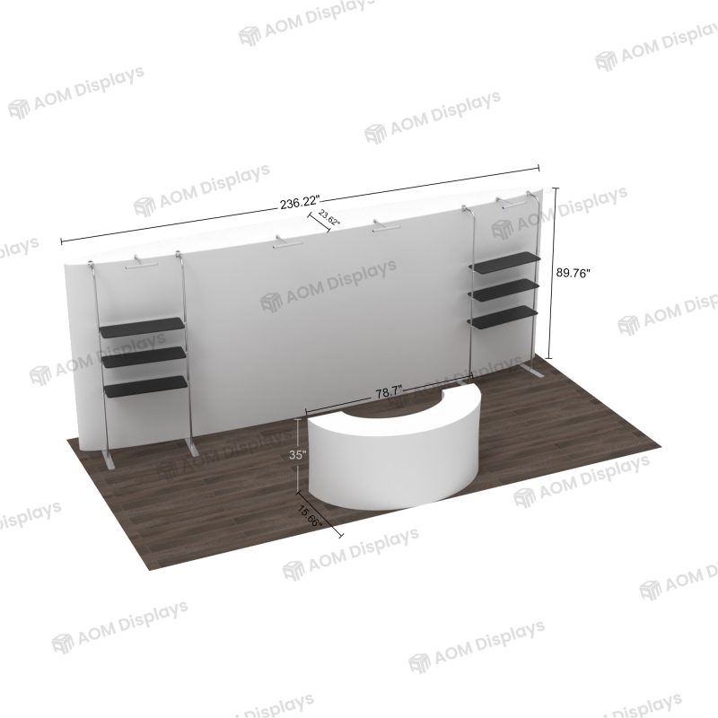 10x20 360° Backlit Booth 20.9