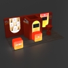 10x20 360° Backlit Booth 20.11