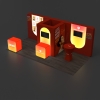 10x20 360° Backlit Booth 20.11