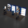 10x20 360° Backlit Booth 20.12