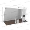 10x20 360° Backlit Booth 20.14