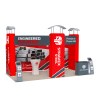 10x20 Trade Show Booth with Curved Header and Backlit Tower Displays