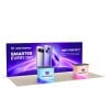 10x20 Backlit Fabric Trade Show Booth with Dual Hard Case Counters