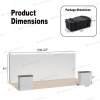10x20 Backlit Fabric Trade Show Booth with Dual Hard Case Counters