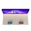 10x20 Backlit Fabric Trade Show Booth with Dual Hard Case Counters