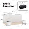 10x20 Backlit Fabric Trade Show Booth with Dual Illuminated Headers