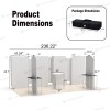 10x20 Backlit Trade Show Booth with Shaped Lightboxes and Display Shelves