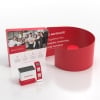 10x20 Backlit Fabric Trade Show Booth with C-Shaped Enclosure