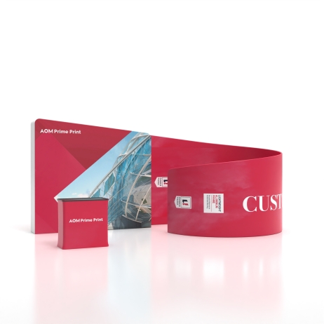 10x20 S-Shape Fabric Booth Kit