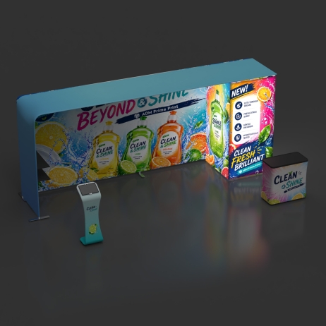 10x20 Modular Trade Show Booth 20.5