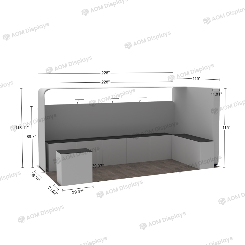 10x20 Modular Trade Show Booth 20.7