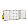 10x20 FlexPop™ Trade Show Booth with Curved Center and Straight Ends