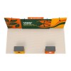 10x20 Modular FlexZip™ Trade Show Booth with Slanted-Top Panels and Header