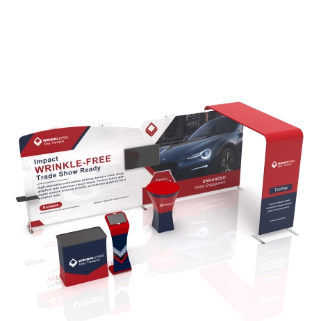 10x20 Modular FlexZip Media Booth 20.1