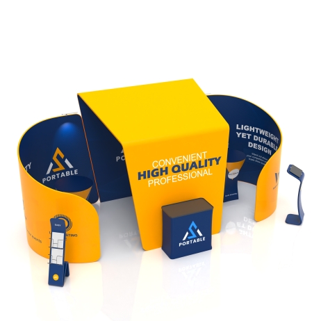 10x20 Modular FlexZip Media Booth 20.2