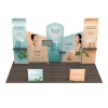 10x20 Modular FlexZip Media Booth 20.12