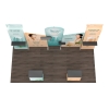 10x20 Modular FlexZip Media Booth 20.12