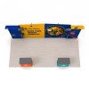 10x20 Modular FlexZip™ Media Trade Show Booth with Four Panels and Dual TV Mounts
