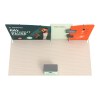10x20 Modular FlexZip™ Media Trade Show Booth with TV Mount and Angled-Top Panels