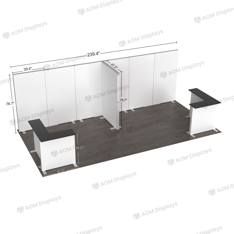 10x20 SEG Folding Lightbox Booth 20.4