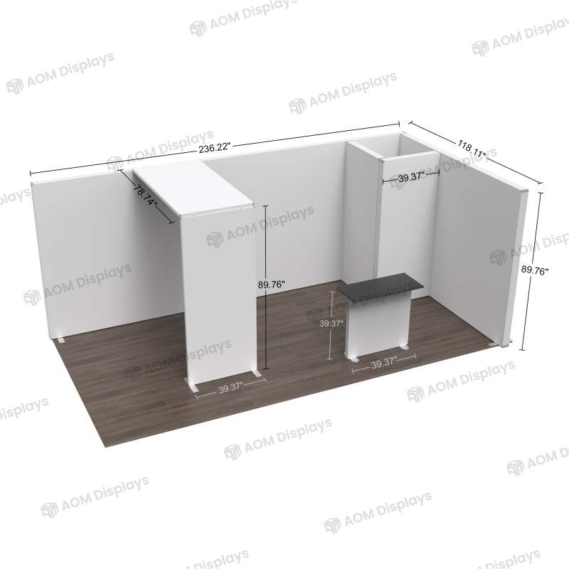 10x20 SEG Lightbox Booth 20.1