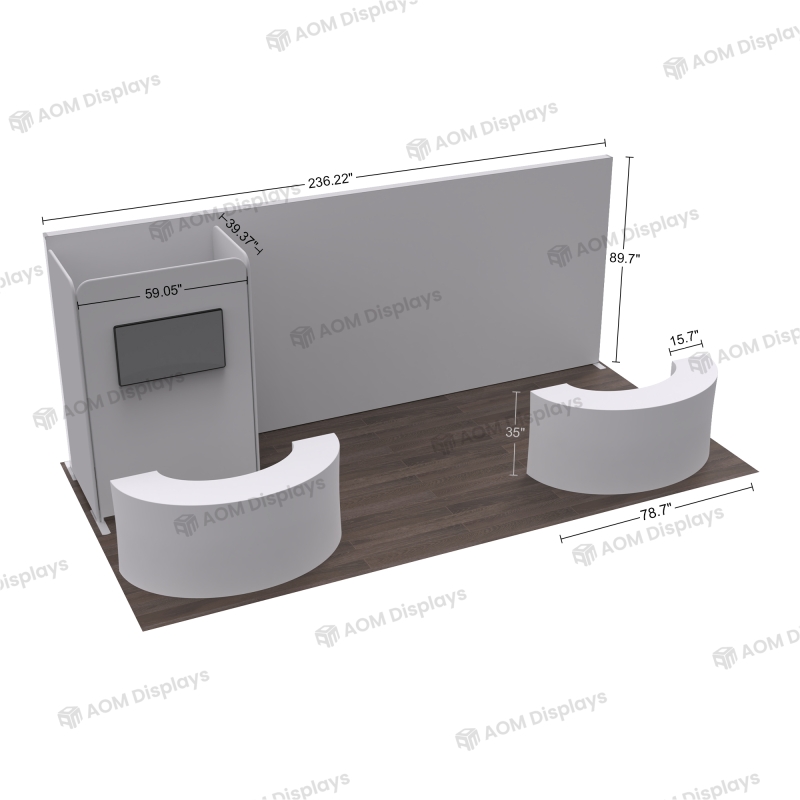 10x20 SEG Lightbox Booth 20.2