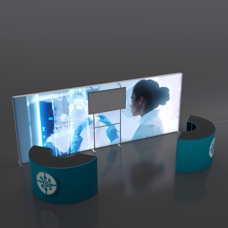 10x20 SEG Lightbox Booth 20.12