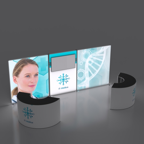 10x20 SEG Lightbox Booth 20.13