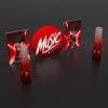 10x20 SEG Lightbox Booth 20.14