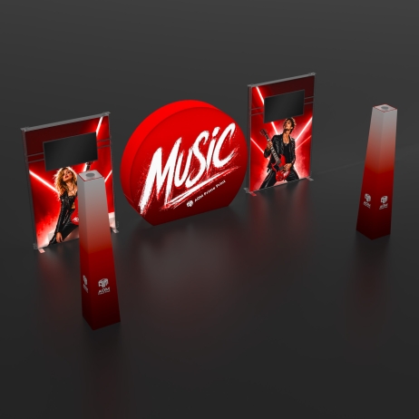 10x20 SEG Lightbox Booth 20.14