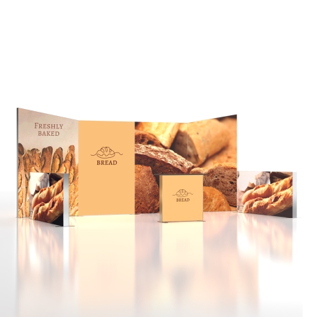 20ft ProFrame SEG Backlit Booth 20.1