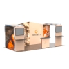 20ft ProFrame SEG Backlit Booth 20.3