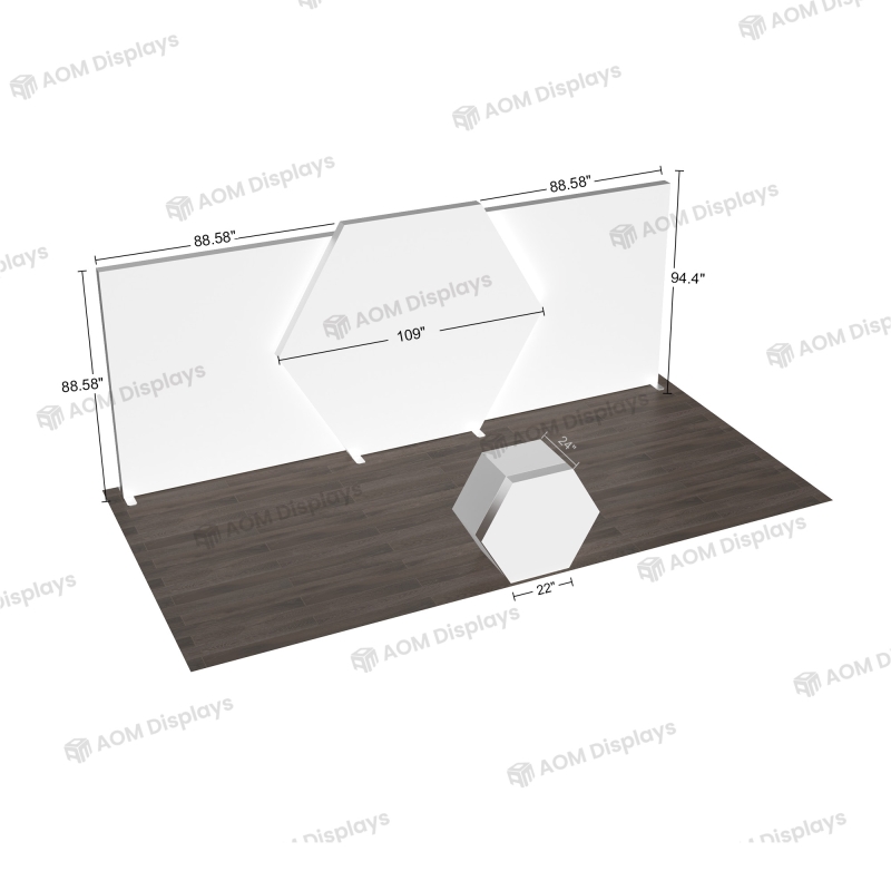 10x20 SEG Lightbox Booth 20.18