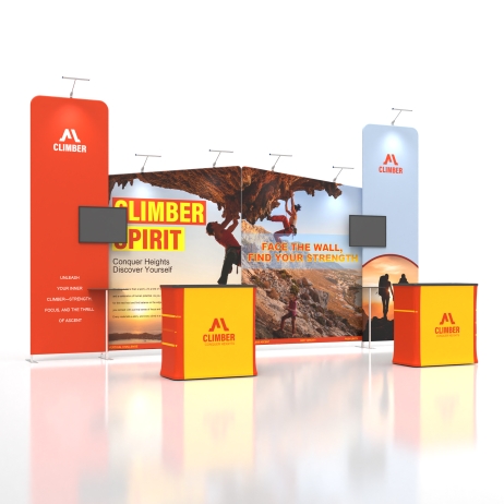 Modular 20ft FlexZip Media Booth 20.2