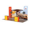 Modular 20ft FlexZip Media Booth 20.2