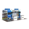 20ft Straight FlexZip Media Booth 20.3