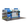 20ft Straight FlexZip Media Booth 20.3