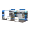 20ft Straight FlexZip Media Booth 20.3