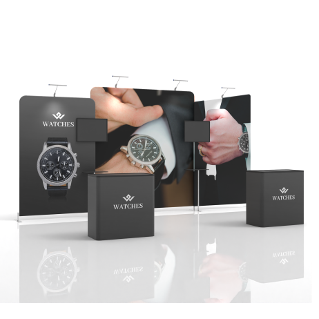 20ft FlexZip Modular Booth 20.7