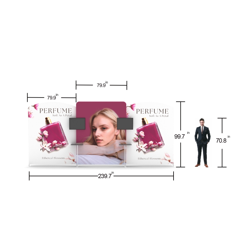 20ft FlexZip Modular Booth 20.9
