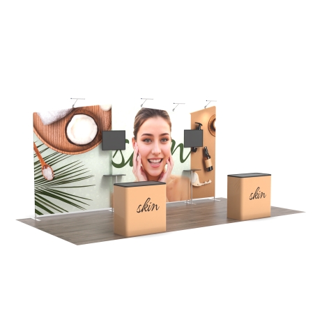20ft FlexZip Modular Booth 20.10