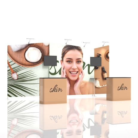 20ft FlexZip Modular Booth 20.10