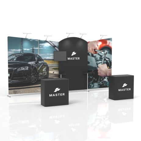 20ft FlexZip Modular Booth 20.11