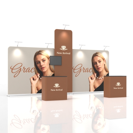 20ft FlexZip Modular Booth 20.13