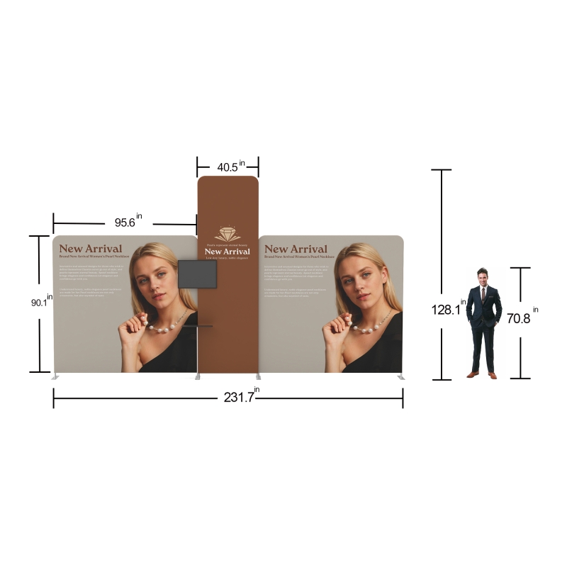 20ft FlexZip Modular Booth 20.13